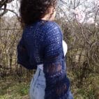 Hand Knit Mohair Bolero Summer Long Sleeves Handknitted Mohair Shrug